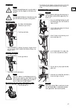 Preview for 22 page of diversey TASKI suction unit Instructions For Use Manual