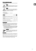 Preview for 24 page of diversey TASKI suction unit Instructions For Use Manual