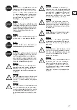 Preview for 28 page of diversey TASKI suction unit Instructions For Use Manual