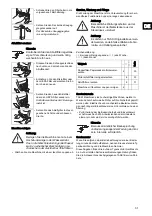 Preview for 32 page of diversey TASKI suction unit Instructions For Use Manual