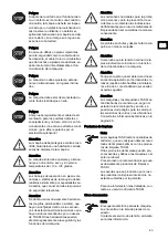 Preview for 44 page of diversey TASKI suction unit Instructions For Use Manual