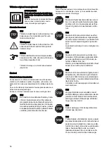 Preview for 51 page of diversey TASKI suction unit Instructions For Use Manual