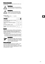 Preview for 64 page of diversey TASKI suction unit Instructions For Use Manual