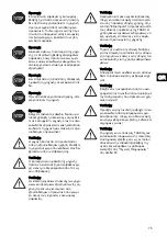 Preview for 76 page of diversey TASKI suction unit Instructions For Use Manual