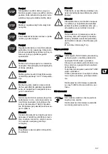 Preview for 108 page of diversey TASKI suction unit Instructions For Use Manual