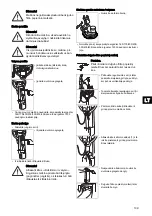 Preview for 110 page of diversey TASKI suction unit Instructions For Use Manual