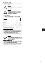 Preview for 112 page of diversey TASKI suction unit Instructions For Use Manual