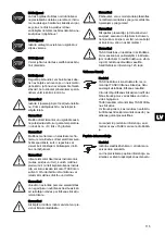 Preview for 116 page of diversey TASKI suction unit Instructions For Use Manual