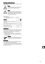 Preview for 176 page of diversey TASKI suction unit Instructions For Use Manual