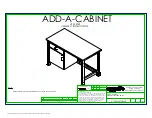 DIVERSIFIED WOODCRAFTS ADD-A-CABINET H7 Series Assembly Instructions Manual предпросмотр