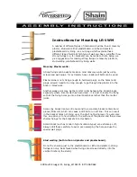 Предварительный просмотр 4 страницы DIVERSIFIED WOODCRAFTS LR-1WM Assembly Instructions