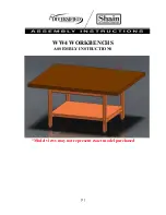 Предварительный просмотр 1 страницы DIVERSIFIED WOODCRAFTS Shain WW4 Assembly Instructions Manual