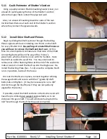 Preview for 14 page of DIVERSIFIED Tunnel Shutters Owner'S Manual