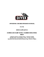 Preview for 1 page of DIVEX DIVEX ULTRALITE 2 E12380 Operating And Maintenance Manual