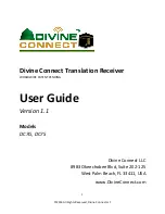 Предварительный просмотр 1 страницы Divine Connect DC7G User Manual