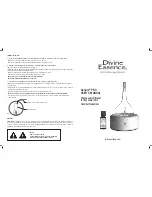 Divine Essence Aerium PRO User Manual предпросмотр