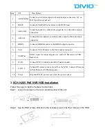 Preview for 3 page of Divio SRA311-008P8 Series Installation Manual