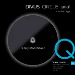 Предварительный просмотр 1 страницы Divus Circle small Quick Start Manual