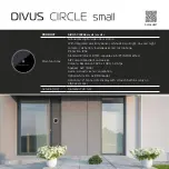 Предварительный просмотр 2 страницы Divus Circle small Quick Start Manual