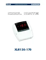 dixell CoolMate XLR130C Installing And Operating Insructions preview