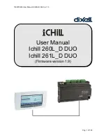 dixell Ichill 260L_D DUO User Manual preview