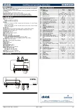 Preview for 4 page of dixell Wing Series Installing And Operating Instructions