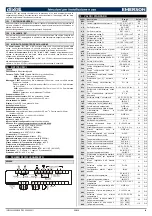 Preview for 46 page of dixell XR06CX Instruction Manual