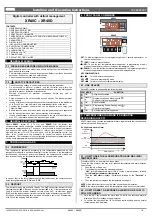 dixell XR40D Installing And Operating Instructions preview