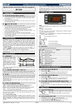 Preview for 1 page of dixell XR72CX Installing And Operating Instructions