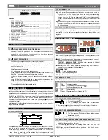 Предварительный просмотр 1 страницы dixell XR80C Installing And Operating Instructions