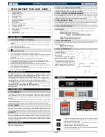 Preview for 1 page of dixell XW20K Installing And Operating Insructions