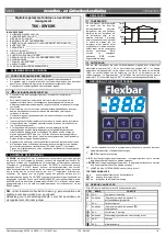 Preview for 1 page of dixell XW60K Installing And Operating Instructions