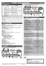 Preview for 4 page of dixell XW60K Installing And Operating Instructions