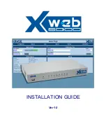 dixell XWEB5000 EVO Installation Manual preview