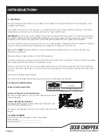 Предварительный просмотр 3 страницы Dixie Chopper Pursuit 1832S Safety, Operation And Maintenance Manual