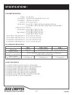 Предварительный просмотр 12 страницы Dixie Chopper Pursuit 1832S Safety, Operation And Maintenance Manual