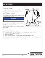 Предварительный просмотр 23 страницы Dixie Chopper Pursuit 1832S Safety, Operation And Maintenance Manual