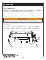 Предварительный просмотр 24 страницы Dixie Chopper Pursuit 1832S Safety, Operation And Maintenance Manual