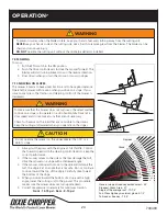 Предварительный просмотр 26 страницы Dixie Chopper Pursuit 1832S Safety, Operation And Maintenance Manual