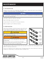 Предварительный просмотр 36 страницы Dixie Chopper Pursuit 1832S Safety, Operation And Maintenance Manual