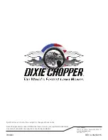 Предварительный просмотр 52 страницы Dixie Chopper Pursuit 1832S Safety, Operation And Maintenance Manual