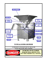 Предварительный просмотр 2 страницы DIXIE GRINDERS 1666D Manual