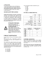 Preview for 4 page of Dixie DN504P Technical Manual