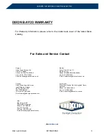 Preview for 3 page of Dixon Bayco 5000AISHD Maintenance & Operating Instructions