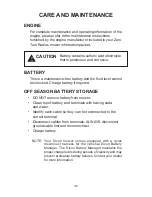 Предварительный просмотр 36 страницы Dixon 36 / 968999539 Safety And Operating Manual