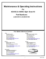 Dixon 4530SG Operating Instructions Manual предпросмотр