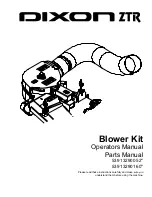 Dixon 539 132900 52" Operator And Parts Manual preview