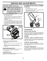 Предварительный просмотр 24 страницы Dixon D24KH54 Operator'S Manual