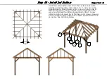 Preview for 13 page of DIY BACKYARD PLANNING Gazebo with Hip Roof Assembly Instructions Manual