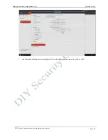 Предварительный просмотр 22 страницы DIY Security Cameras Hikvision Setup Manual